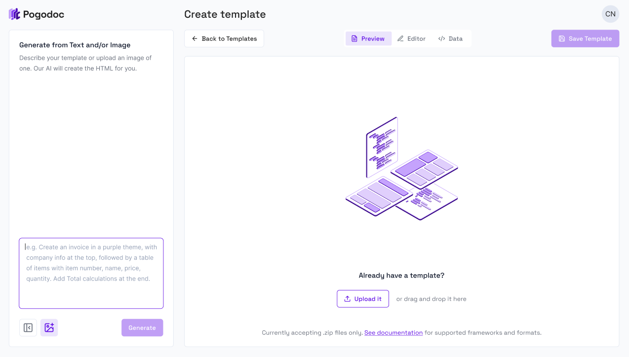 Create Workflow